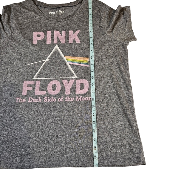 Pink Floyd Dark Side Of The Moon T Shirt, Heather Grey,  XL - Picture 8 of 9
